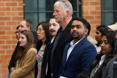 Photo from the HCC NZ Citizenship Ceremony 2 (Afternoon) held at The Atrium, Wintec/Te Pukenga, Hamilton, Waikato, New Zealand at 3:30pm on Monday, 12 August, 2024. Photo: Mike Walen / KeyImagery Photography. Copyright: © Hamilton City Council.