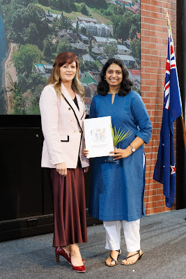 Photo from the HCC NZ Citizenship Ceremony 1 (Morning) held at The Atrium, Wintec/Te Pukenga, Hamilton, Waikato, New Zealand at 10:00am on Monday, 12 August, 2024. Photo: Mike Walen / KeyImagery Photography. Copyright: © Hamilton City Council.