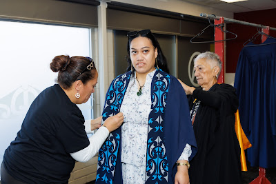 Photo from the TWoA Waiariki 2024 Graduation (Kawerau), held at Rautahi Marae in Kawerau, Bay of Plenty, New Zealand on Friday, 17 May, 2024. Photo: Mike Walen / KeyImagery Photography. Copyright: © Te Wānanga o Aotearoa.