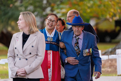 Photo from the Anzac Day 2025 Civic Service held at Memorial Park in Hamilton, Waikato, New Zealand on Friday, 25 April, 2025. Photography by Mike Walen / KeyImagery Photography. Copyright: © 2025 Hamilton City Council.
