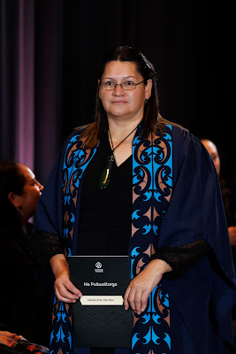 Photo from the TWoA Tāmaki Makaurau 2023 Graduations (Ceremony 1 @ 10am), held at the Due Drop Events Centre, Manukau, Auckland, New Zealand on Wednesday, 7 June, 2023. Photo: Mike Walen / KeyImagery Photography. Copyright: © Te Wānanga o Aotearoa.