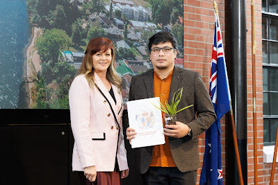 Photo from the HCC NZ Citizenship Ceremony 1 (Morning) held at The Atrium, Wintec/Te Pukenga, Hamilton, Waikato, New Zealand at 10:00am on Monday, 12 August, 2024. Photo: Mike Walen / KeyImagery Photography. Copyright: © Hamilton City Council.