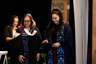 Photo from the TWoA Tāmaki Makaurau 2023 Graduations (Ceremony 1 @ 10am), held at the Due Drop Events Centre, Manukau, Auckland, New Zealand on Wednesday, 7 June, 2023. Photo: Mike Walen / KeyImagery Photography. Copyright: © Te Wānanga o Aotearoa.