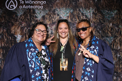 Booth photo from the TWoA Tainui 2021 Graduations (Thursday Morning - Ceremony 1), held at Elim Church, Te Rapa, Hamilton, New Zealand. Taken: Thursday 22 April 2021. Photo: InstaBooth / KeyImagery Photography. Copyright: © Te Wānanga o Aotearoa.