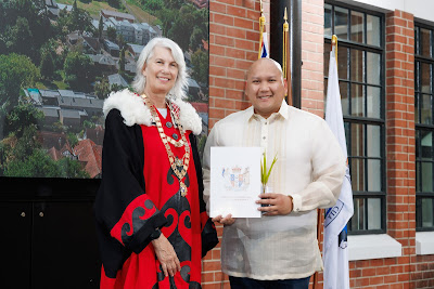 Photo from the HCC NZ Citizenship Ceremony (Afternoon) held in The Atrium, Wintec/Te Pukenga, Hamilton, Waikato, New Zealand at 3:30pm on Monday, 12 February, 2024. Photo: Mike Walen / KeyImagery Photography. Copyright: © Hamilton City Council.