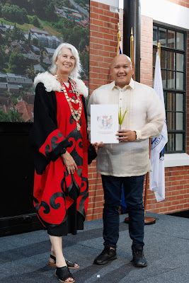 Photo from the HCC NZ Citizenship Ceremony (Afternoon) held in The Atrium, Wintec/Te Pukenga, Hamilton, Waikato, New Zealand at 3:30pm on Monday, 12 February, 2024. Photo: Mike Walen / KeyImagery Photography. Copyright: © Hamilton City Council.