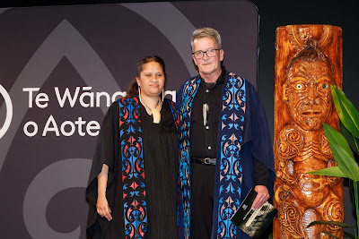 Photo from Ceremony 1 of the TWoA Tāmaki Makaurau 2025 Graduations (May 2025) held at the Mangere Arts Centre in Auckland, New Zealand on Monday, 26 May, 2025. Photo by Mike Walen / KeyImagery Photography. Copyright: © 2025 Te Wānanga o Aotearoa.