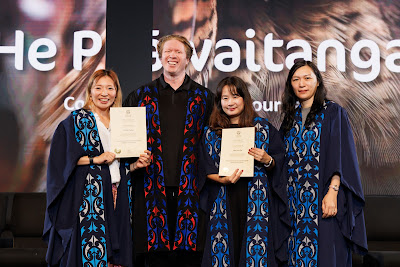 Photo from Ceremony 4 of the TWoA Tāmaki Makaurau 2025 Graduations (May 2025) held at the Mangere Arts Centre in Auckland, New Zealand on Tuesday, 27 May, 2025. Photo by Mike Walen / KeyImagery Photography. Copyright: © 2025 Te Wānanga o Aotearoa.