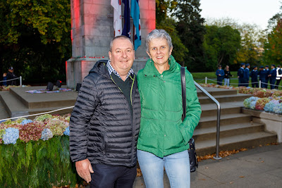 Photo from the Anzac Dawn Parade/Service held at Memorial Park, Hamilton, New Zealand. Taken: Sunday, 25 April 2021. Photo: Mike Walen / KeyImagery Photography. Copyright: © Hamilton City Council.