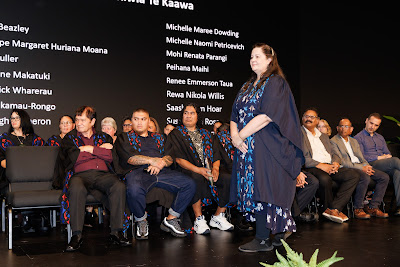 Photo from Ceremony 1 of the TWoA Tāmaki Makaurau 2025 Graduations (May 2025) held at the Mangere Arts Centre in Auckland, New Zealand on Monday, 26 May, 2025. Photo by Mike Walen / KeyImagery Photography. Copyright: © 2025 Te Wānanga o Aotearoa.