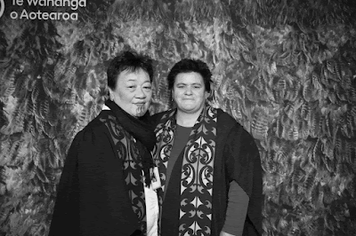 Booth photo from the TWoA Whirikoka 2023 Graduation (Gisborne), held at the War Memorial Theatre, Gisborne, East Coast, New Zealand on Wednesday 5 April, 2023. Photo: InstaBooth by KeyImagery Photography. Copyright: © Te Wānanga o Aotearoa.