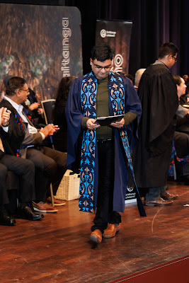 Photo from the TWoA Tāmaki Makaurau 2023 Graduations (Ceremony 3 @ 8pm), held at the Due Drop Events Centre, Manukau, Auckland, New Zealand on Wednesday, 7 June, 2023. Photo: Mike Walen / KeyImagery Photography. Copyright: © Te Wānanga o Aotearoa.