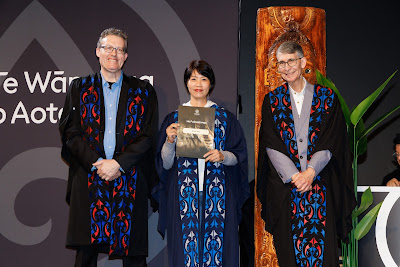 Photo from Ceremony 4 of the TWoA Tāmaki Makaurau 2025 Graduations (May 2025) held at the Mangere Arts Centre in Auckland, New Zealand on Tuesday, 27 May, 2025. Photo by Mike Walen / KeyImagery Photography. Copyright: © 2025 Te Wānanga o Aotearoa.