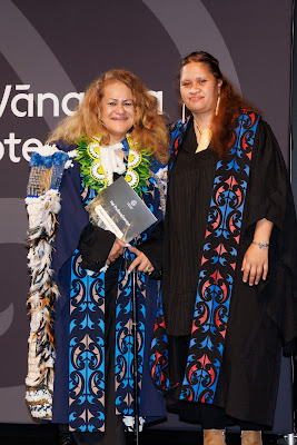 Photo from Ceremony 1 of the TWoA Tāmaki Makaurau 2025 Graduations (May 2025) held at the Mangere Arts Centre in Auckland, New Zealand on Monday, 26 May, 2025. Photo by Mike Walen / KeyImagery Photography. Copyright: © 2025 Te Wānanga o Aotearoa.