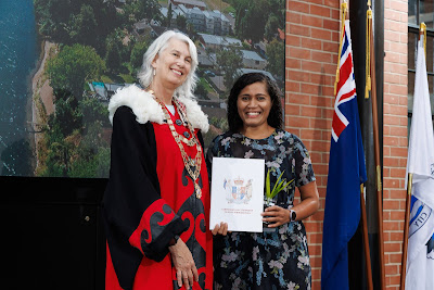 Photo from the HCC NZ Citizenship Ceremony (Afternoon) held in The Atrium, Wintec/Te Pukenga, Hamilton, Waikato, New Zealand at 3:30pm on Monday, 12 February, 2024. Photo: Mike Walen / KeyImagery Photography. Copyright: © Hamilton City Council.