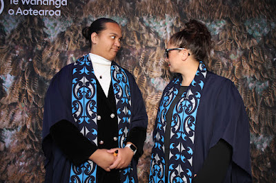 Booth photo from the TWoA Whirikoka 2023 Graduation (Gisborne), held at the War Memorial Theatre, Gisborne, East Coast, New Zealand on Wednesday 5 April, 2023. Photo: InstaBooth by KeyImagery Photography. Copyright: © Te Wānanga o Aotearoa.