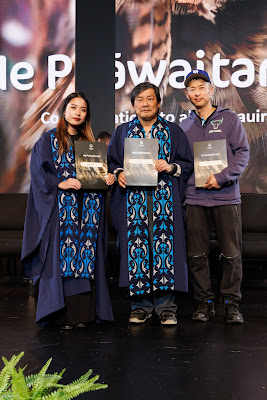 Photo from Ceremony 4 of the TWoA Tāmaki Makaurau 2025 Graduations (May 2025) held at the Mangere Arts Centre in Auckland, New Zealand on Tuesday, 27 May, 2025. Photo by Mike Walen / KeyImagery Photography. Copyright: © 2025 Te Wānanga o Aotearoa.