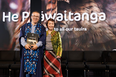Photo from Ceremony 4 of the TWoA Tāmaki Makaurau 2025 Graduations (May 2025) held at the Mangere Arts Centre in Auckland, New Zealand on Tuesday, 27 May, 2025. Photo by Mike Walen / KeyImagery Photography. Copyright: © 2025 Te Wānanga o Aotearoa.