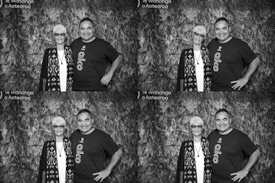 Booth photo from the TWoA Whirikoka 2023 Graduation (Gisborne), held at the War Memorial Theatre, Gisborne, East Coast, New Zealand on Wednesday 5 April, 2023. Photo: InstaBooth by KeyImagery Photography. Copyright: © Te Wānanga o Aotearoa.