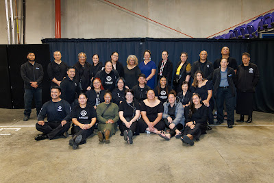 Photo from the TWoA Tāmaki Makaurau 2023 November Graduations (Ceremony 2 @ 6pm), held at the Due Drop Events Centre, Manukau, Auckland, New Zealand on Tuesday, 28 November, 2023. Photo: Mike Walen / KeyImagery Photography. Copyright: © Te Wānanga o Aotearoa.