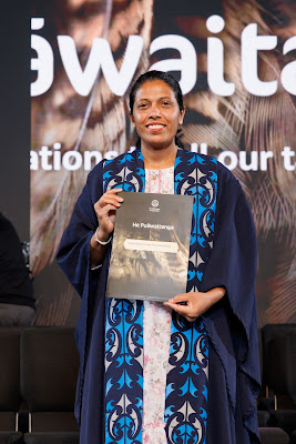 Photo from Ceremony 4 of the TWoA Tāmaki Makaurau 2025 Graduations (May 2025) held at the Mangere Arts Centre in Auckland, New Zealand on Tuesday, 27 May, 2025. Photo by Mike Walen / KeyImagery Photography. Copyright: © 2025 Te Wānanga o Aotearoa.