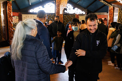 Photo from the Te Wiki o Maanaki Community Powhiri event held at Kirikiriroa Marae in Hamilton, Waikato, New Zealand. Taken: Saturday, 10 September 2022. Photography: Mike Walen / KeyImagery Photography. Copyright: © Hamilton City Council.