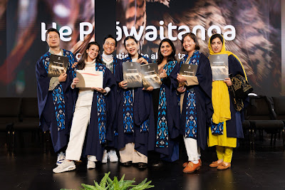 Photo from Ceremony 4 of the TWoA Tāmaki Makaurau 2025 Graduations (May 2025) held at the Mangere Arts Centre in Auckland, New Zealand on Tuesday, 27 May, 2025. Photo by Mike Walen / KeyImagery Photography. Copyright: © 2025 Te Wānanga o Aotearoa.