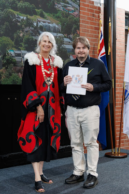 Photo from the HCC NZ Citizenship Ceremony (Afternoon) held in The Atrium, Wintec/Te Pukenga, Hamilton, Waikato, New Zealand at 3:30pm on Monday, 12 February, 2024. Photo: Mike Walen / KeyImagery Photography. Copyright: © Hamilton City Council.