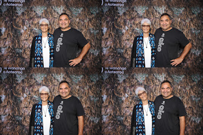 Booth photo from the TWoA Whirikoka 2023 Graduation (Gisborne), held at the War Memorial Theatre, Gisborne, East Coast, New Zealand on Wednesday 5 April, 2023. Photo: InstaBooth by KeyImagery Photography. Copyright: © Te Wānanga o Aotearoa.
