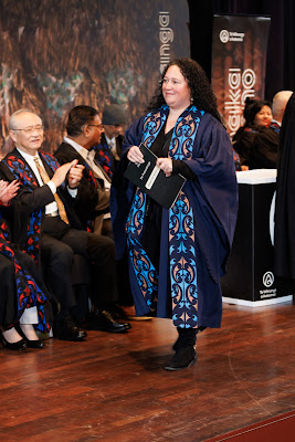 Photo from the TWoA Tāmaki Makaurau 2023 Graduations (Ceremony 3 @ 8pm), held at the Due Drop Events Centre, Manukau, Auckland, New Zealand on Wednesday, 7 June, 2023. Photo: Mike Walen / KeyImagery Photography. Copyright: © Te Wānanga o Aotearoa.