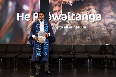 Photo from Ceremony 4 of the TWoA Tāmaki Makaurau 2025 Graduations (May 2025) held at the Mangere Arts Centre in Auckland, New Zealand on Tuesday, 27 May, 2025. Photo by Mike Walen / KeyImagery Photography. Copyright: © 2025 Te Wānanga o Aotearoa.