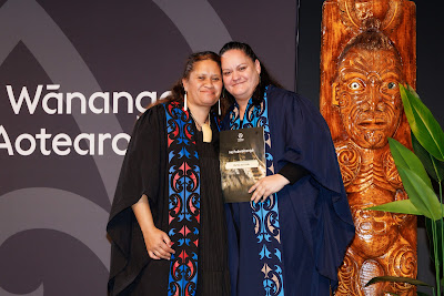 Photo from Ceremony 1 of the TWoA Tāmaki Makaurau 2025 Graduations (May 2025) held at the Mangere Arts Centre in Auckland, New Zealand on Monday, 26 May, 2025. Photo by Mike Walen / KeyImagery Photography. Copyright: © 2025 Te Wānanga o Aotearoa.