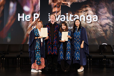 Photo from Ceremony 4 of the TWoA Tāmaki Makaurau 2025 Graduations (May 2025) held at the Mangere Arts Centre in Auckland, New Zealand on Tuesday, 27 May, 2025. Photo by Mike Walen / KeyImagery Photography. Copyright: © 2025 Te Wānanga o Aotearoa.