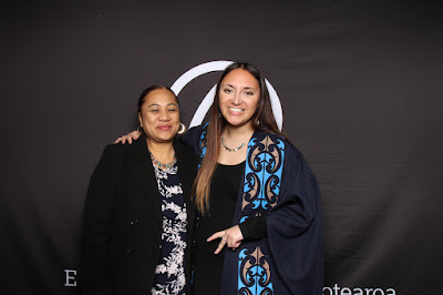 Photo from the TWoA Tāmaki Makaurau 2023 Graduations (Ceremony 6 @ 8pm), held at the Due Drop Events Centre, Manukau, Auckland, New Zealand on Thursday, 8 June, 2023. Photo: InstaBooth by KeyImagery Photography. Copyright: © Te Wānanga o Aotearoa.