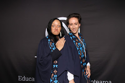 Photo from the TWoA Tāmaki Makaurau 2023 Graduations (Ceremony 6 @ 8pm), held at the Due Drop Events Centre, Manukau, Auckland, New Zealand on Thursday, 8 June, 2023. Photo: InstaBooth by KeyImagery Photography. Copyright: © Te Wānanga o Aotearoa.