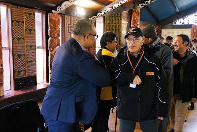 Photo from the Te Wiki o Maanaki Community Powhiri event held at Kirikiriroa Marae in Hamilton, Waikato, New Zealand. Taken: Saturday, 10 September 2022. Photography: Mike Walen / KeyImagery Photography. Copyright: © Hamilton City Council.