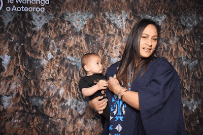 Booth photo from the TWoA Whirikoka 2023 Graduation (Gisborne), held at the War Memorial Theatre, Gisborne, East Coast, New Zealand on Wednesday 5 April, 2023. Photo: InstaBooth by KeyImagery Photography. Copyright: © Te Wānanga o Aotearoa.
