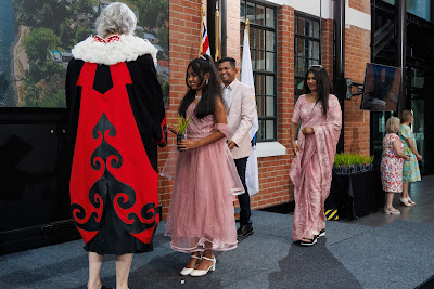 Photo from the HCC NZ Citizenship Ceremony (Afternoon) held in The Atrium, Wintec/Te Pukenga, Hamilton, Waikato, New Zealand at 3:30pm on Monday, 12 February, 2024. Photo: Mike Walen / KeyImagery Photography. Copyright: © Hamilton City Council.