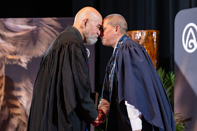 Photo from the TWoA Whirikoka 2024 Graduation (Gisborne), held at the War Memorial Theatre, Gisborne, East Coast, New Zealand on Wednesday, 16 April, 2025. Photo by Alick Saunders for KeyImagery Photography. Copyright: © 2025 Te Wānanga o Aotearoa.