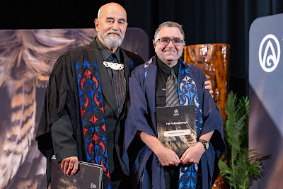 Photo from the TWoA Whirikoka 2024 Graduation (Gisborne), held at the War Memorial Theatre, Gisborne, East Coast, New Zealand on Wednesday, 16 April, 2025. Photo by Alick Saunders for KeyImagery Photography. Copyright: © 2025 Te Wānanga o Aotearoa.