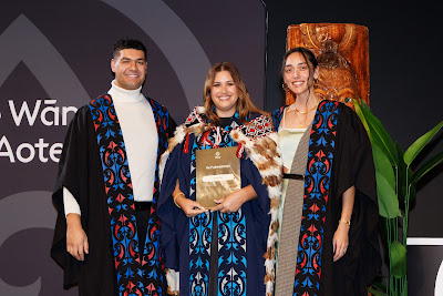 Photo from Ceremony 2 of the TWoA Tāmaki Makaurau 2025 Graduations (May 2025) held at the Mangere Arts Centre in Auckland, New Zealand on Monday, 26 May, 2025. Photo by Mike Walen / KeyImagery Photography. Copyright: © 2025 Te Wānanga o Aotearoa.