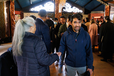 Photo from the Te Wiki o Maanaki Community Powhiri event held at Kirikiriroa Marae in Hamilton, Waikato, New Zealand. Taken: Saturday, 10 September 2022. Photography: Mike Walen / KeyImagery Photography. Copyright: © Hamilton City Council.