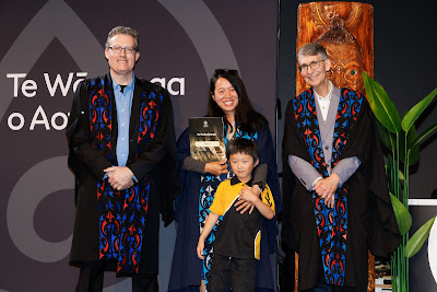 Photo from Ceremony 4 of the TWoA Tāmaki Makaurau 2025 Graduations (May 2025) held at the Mangere Arts Centre in Auckland, New Zealand on Tuesday, 27 May, 2025. Photo by Mike Walen / KeyImagery Photography. Copyright: © 2025 Te Wānanga o Aotearoa.