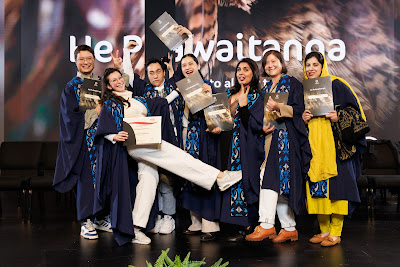 Photo from Ceremony 4 of the TWoA Tāmaki Makaurau 2025 Graduations (May 2025) held at the Mangere Arts Centre in Auckland, New Zealand on Tuesday, 27 May, 2025. Photo by Mike Walen / KeyImagery Photography. Copyright: © 2025 Te Wānanga o Aotearoa.