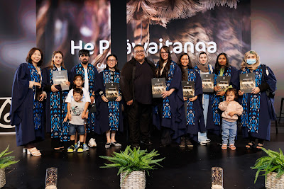 Photo from Ceremony 4 of the TWoA Tāmaki Makaurau 2025 Graduations (May 2025) held at the Mangere Arts Centre in Auckland, New Zealand on Tuesday, 27 May, 2025. Photo by Mike Walen / KeyImagery Photography. Copyright: © 2025 Te Wānanga o Aotearoa.