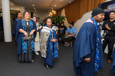 Photo from the TWoA Tāmaki Makaurau 2024 Graduations (Ceremony 4 @ 7pm), held at Church Unlimited, Glendene, Auckland, New Zealand on Tuesday, 25 June, 2024. Photo: Alick Saunders for KeyImagery Photography. Copyright: © Te Wānanga o Aotearoa.