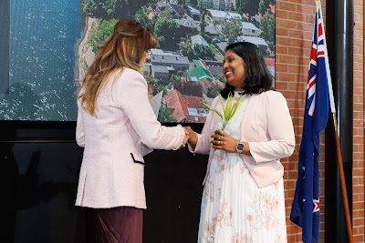 Photo from the HCC NZ Citizenship Ceremony 2 (Afternoon) held at The Atrium, Wintec/Te Pukenga, Hamilton, Waikato, New Zealand at 3:30pm on Monday, 12 August, 2024. Photo: Mike Walen / KeyImagery Photography. Copyright: © Hamilton City Council.