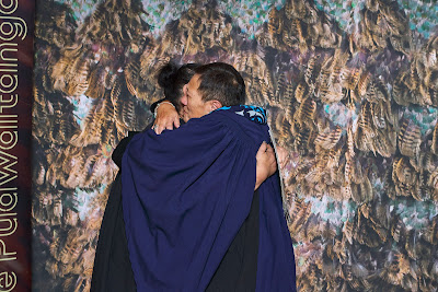 Photo from the TWoA Waiariki 2023 Graduations (Kawerau), held at  Rautahi Marae, Kawerau, Bay of Plenty, New Zealand on Friday, 2 June, 2023. Photo: Alick Saunders for KeyImagery Photography. Copyright: © Te Wānanga o Aotearoa.