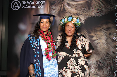 Booth photo from Ceremony 2 of the TWoA Tāmaki Makaurau 2025 Graduations (March 2025) held at the Mangere Arts Centre in Auckland, New Zealand on Wednesday, 12 March, 2025. Photo: InstaBooth by KeyImagery Photography. Copyright: © 2025 Te Wānanga o Aotearoa.
