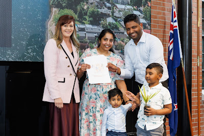 Photo from the HCC NZ Citizenship Ceremony 2 (Afternoon) held at The Atrium, Wintec/Te Pukenga, Hamilton, Waikato, New Zealand at 3:30pm on Monday, 12 August, 2024. Photo: Mike Walen / KeyImagery Photography. Copyright: © Hamilton City Council.